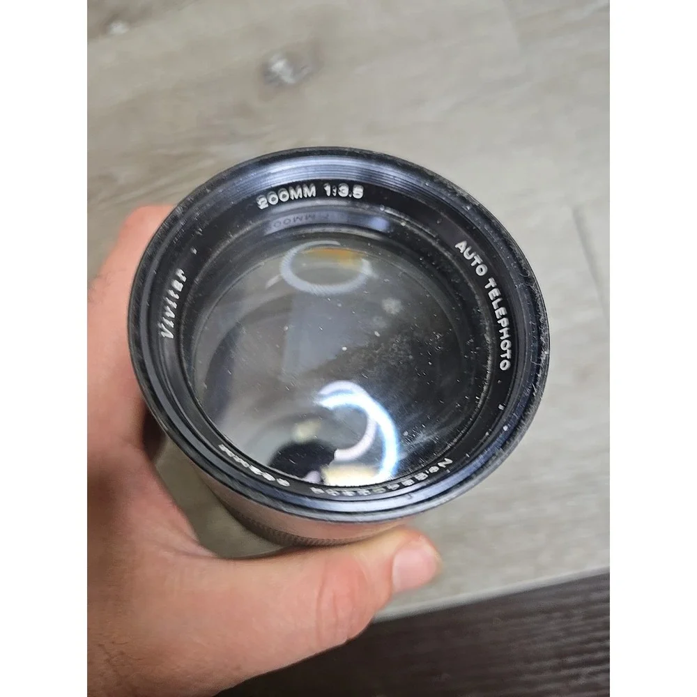 Vivitar 200mm f/3.5 Auto Telephoto Lens Ø62mm MF